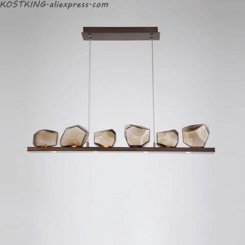 Modern Simplicity Pendant Lights Living Room Bedroom Dining Room LED Hanging Lamp Creative Glass Home Deco Suspension Luminaire