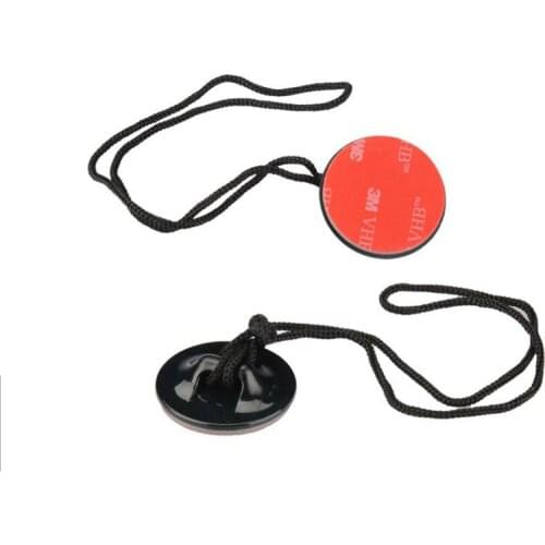 Anti-Dropping Buckle Safety Insurance Tether Strap+Sticker for Gopro Hero 5 4 3 3+ 2 SJCAM SJ4000 Case Car Helmet Mount lanyard