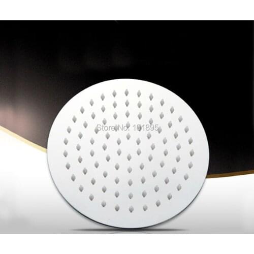 Luxury Stainless Steel Silver Color Very Thin 16 Inch to 20 Inch Size of Round Rainfall Shower Head