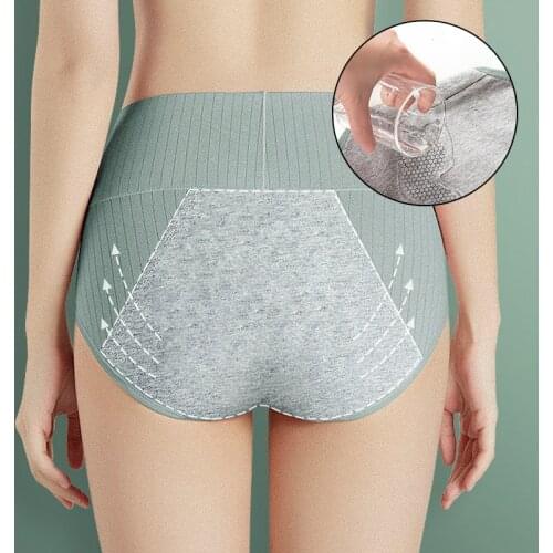 Leak Proof Menstrual Panties Cotton Physiological Pants High Waist Cotton Underpants Period Women Underwear Waterproof Briefs