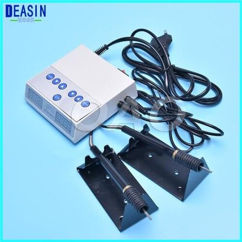 2018 Dental Lab Electric Thin Waxer Carving knife Machine Double Pen 6 Wax Tip Pot Dental Lab