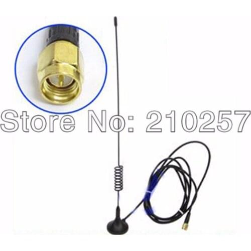 5pcs 1.2G Antenna 7dbi With Sma Male RF Connector 300cm RG174 Pigtail Cable