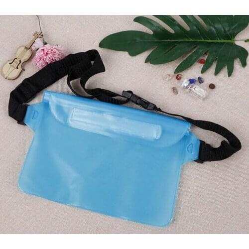 500pcs/lot Waterproof Drift Diving Swimming Bag Underwater Dry Shoulder Waist Pack Bag Pocket for iphone 8 XR Xs case cover