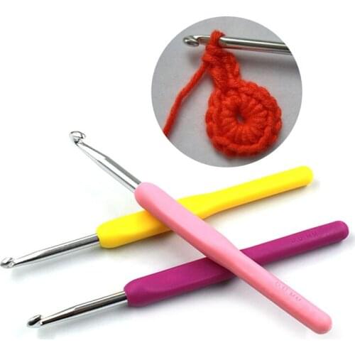 8pcs/Set Hand Knitting Crochet Hooks Sewing Needlecraft Pin Set Singled-pointed Needles DIY Sweater Weaving Needlework Tools