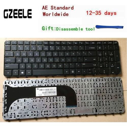 English New FOR HP FOR ENVY m6 m6-1000 m6-1100 m6-1200 PK130R12B01 US laptop keyboard black frame 690274-B31 696914-B31