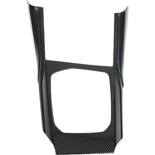 Carbon Fiber Gear Shift Shifter Frame Cover Trim Molding Fit For BMW 3 Series G20 2019 2020 Accessories