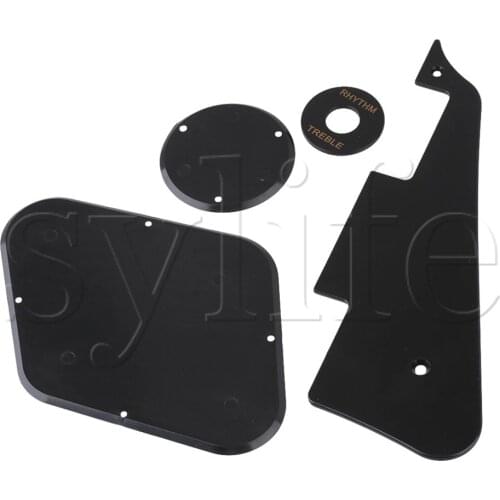 Scratchplate Cavity Switch Covers For GUITAR Black