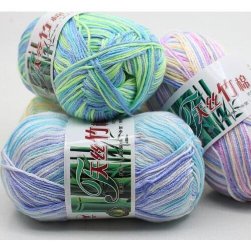 100g genuine bamboo cotton bamboo charcoal cotton baby baby line multi-strand milk cotton wool