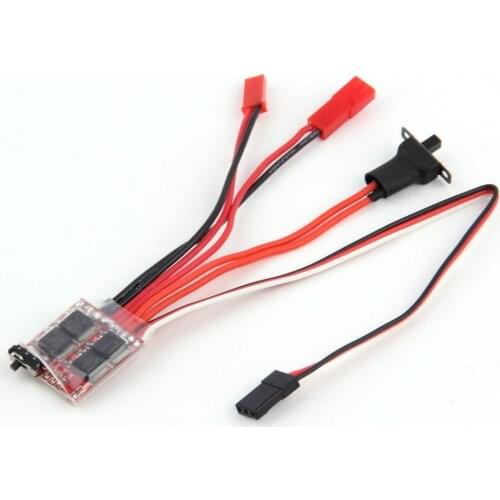 3.0V-9.4V 2KHz Driver Frequency RC ESC 20A 30A Brush Motor Electronic Speed Controller Brake RC Car Boat Tank Helicopters 30AESC