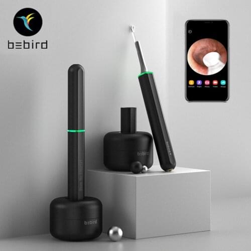 New Bebird X17 Pro Smart Visual Ear Cleaning Endoscope In-Ear 300W Mini Camera Otoscope Borescope 33 in 1 Ear Pick Spoon Tool