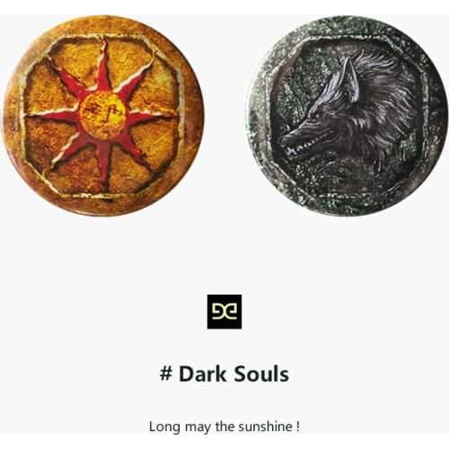Game Dark Souls3 Brooch Badge Bag Backpack Anime Costumes Badge Pin Jewelry