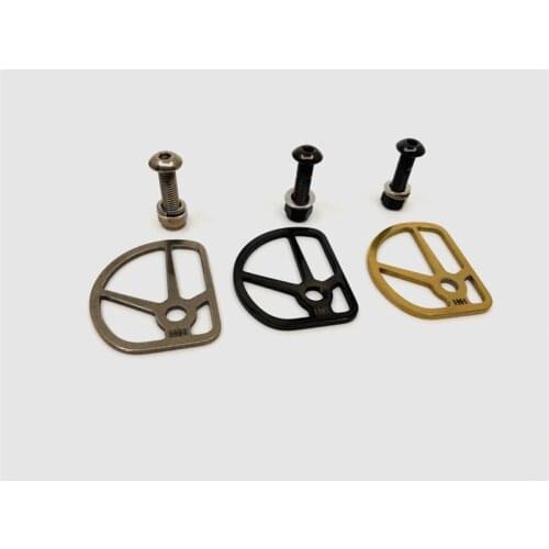 H&H Titanium Ti Folding Bike Line Fender Plate For Brompton without Fender Bicycle Parts