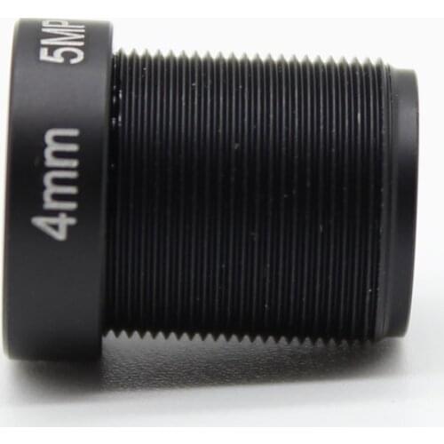 HD 5MP 4mm Fixed Iris 86 degrees angle 1/2.5" IR Board CCTV Lens M12 for Security IP Camera