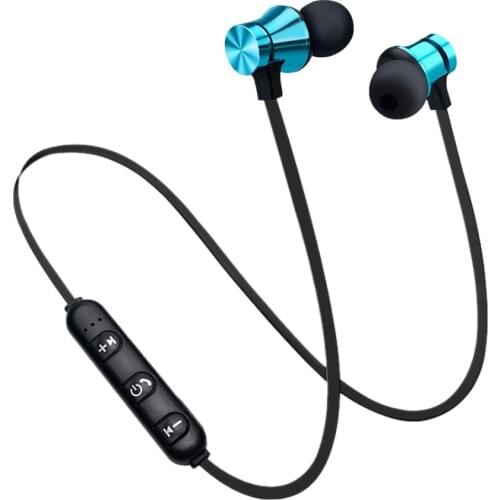 Kebidu 4 colors Magnetic Music Bluetooth 4.2 Earphone XT11 Sport Running Wireless Bluetooth Headset With Mic For IPhone Samsung