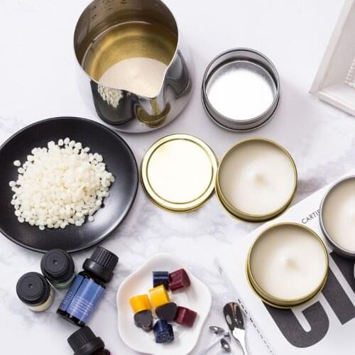 Candle Making Kit Supplies, Soy Wax DIY Candle Craft Tools for Adults and Kids, Including Melting Pot, Soy Wax, Rich Sce E56C