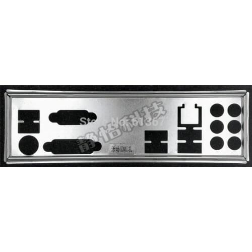 New I/O shield back plate of motherboard for Gigabyte GA-Z97-HD3 GA-Z97-D3H GA-Z87M-D3H just shield backplate