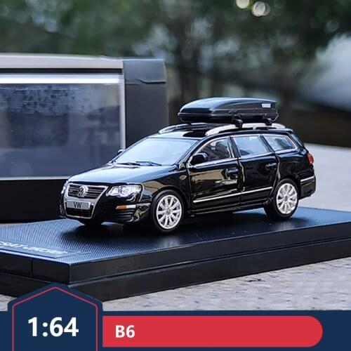 Original 1:64 Volkswagen R36 car model VW R36 B6 station wagon alloy simulation car model collection