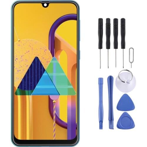Original Super AMOLED Material LCD Screen and Digitizer Full Assembly for Samsung Galaxy M30s