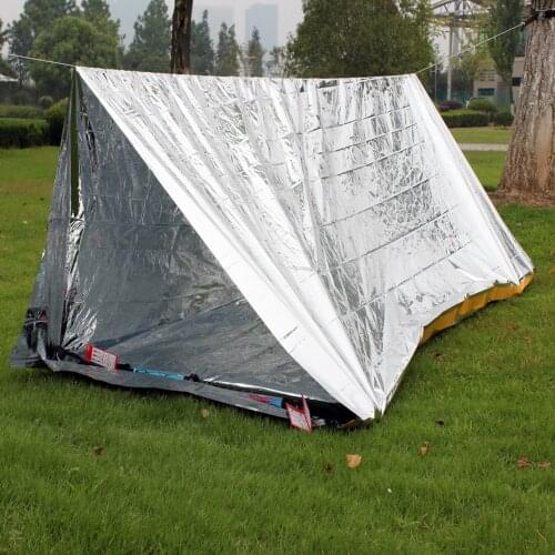 First Aid Tent Emergency Shelter Waterproof Thermal Blanket Rescue Survival Tool Sleeping Bag Outdoor Emergency Gear