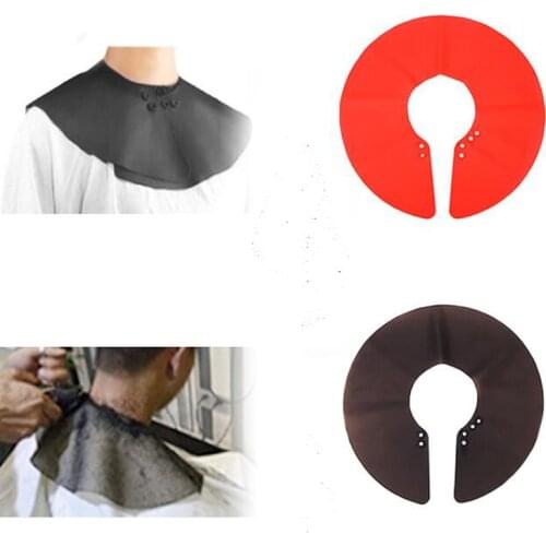 Silicone Neck Cape Wrap Collar Shield for Haircut Waterproof Silicone Hair Coloring Cuttin Barber Hairdressing Hair Styling Tool