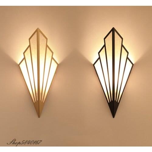 Led Wall Lamp Indoor Wall Lights Nordic Simple Sconce Wall+lamps Loft Living Room Beside Wall Light Fixtures Stair Lights Wall