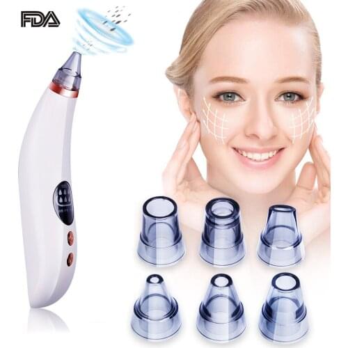 USB Blackhead Remover Face Cleanser Pore Vacuum Skin Care Acne Pore Pimple Removal Vacuum Suction Facial Tools puntos negros