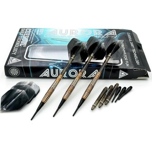 CUESOUL 3PCS/set 18g Professional Soft Tip Darts Hot Sale Tungsten Darts With Electronic Dart NeedleCSAR-N2108