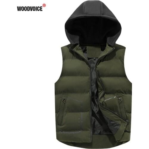 Мужские жилеты с капюшоном Woodvoice China At AliExpress