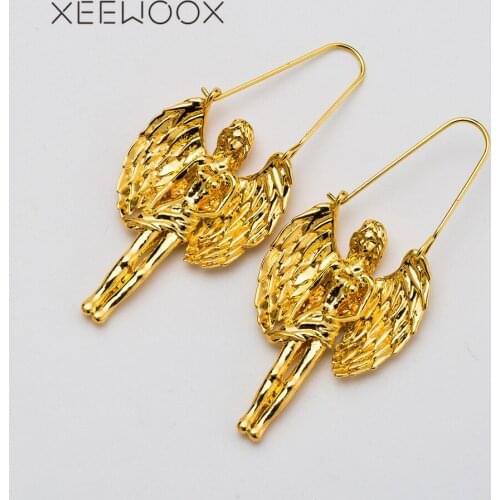 XEEWOOX 2019 New Brand Fashion Virgo Earrings Women Party Metal Drop Earrings Bohemian Alloy Jewelry Gift