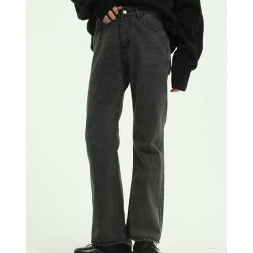 YrightMwrong Men's Flared Jeans