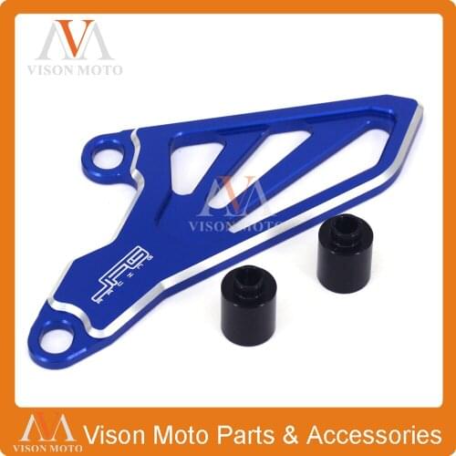 Billet Front Chain Sprocket Guard Fit For HONDA YAMAHA CR250R 02-07 CRF250R 04-09 CRF250X 04-17 CRF450R 08 YZ125 05-20 YZ125X