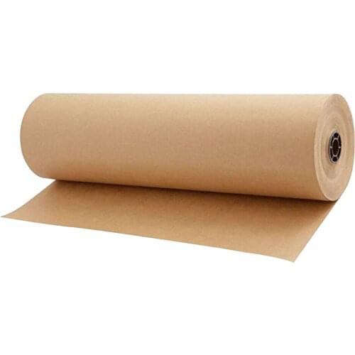 1 Roll of 30 Meters Kraft Wrapping Paper Roll - Wedding Birthday Party Gift Wrapping Arts and Crafts Parcel Packing, Shipping