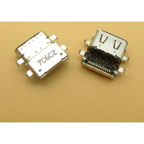 1pcs For Xiaomi Notebook Mi Air 13.3 161301-01 Power Jack Charging Port Type-c Usb Connector