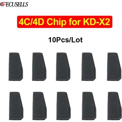 10Pcs/Lot KEYDIY 4C / 4D Copy Chip Car Key Chip for KD-X2 Key Programmer Chip Copier