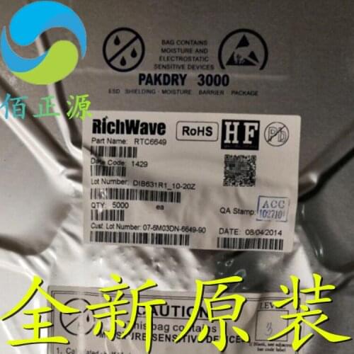 100% Original In Stock New RTC6649 6649 QFN16 IC