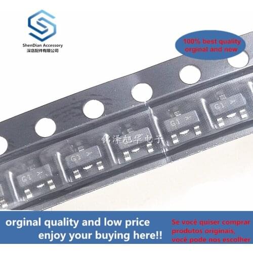 1000pcs 100% orginal new MMBT5551 2N5551 silk-screen G1 0.6A/180V SOT-23 NPN SMD Transistor