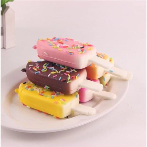 11CM Simulation Ice Cream Real Food Baby Toys Kids Adults Slime Squeeze Plaything Squishy Slow Rising Jumbo Cute Toys