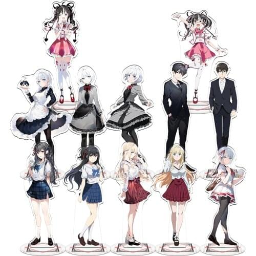 2021 Anime The Detective Is Already Dead Kimihiko Kimizuka Siesta Natsunagi Nagisa Acrylic Stand Model Plate Tabletop Toy