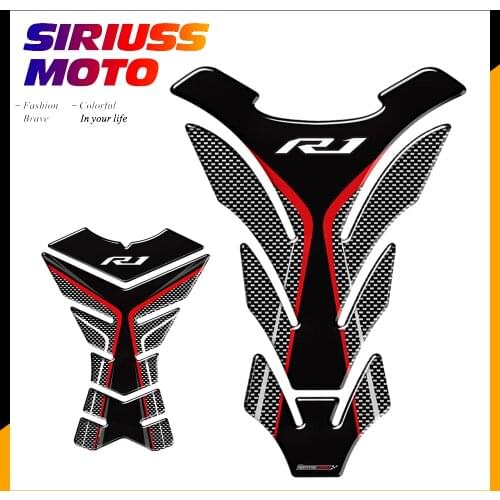 3D Motorcycle Tank Pad Protector Decal Stickers Case for Yamaha R1 R1M YZF-R1 Tank