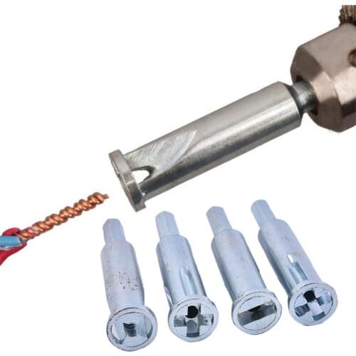 Automatic Twisting Wire Stripping Doubling Machine Connector Universal 2~5 Hole Electrical Twist Wire Tool Device Cable Stripper