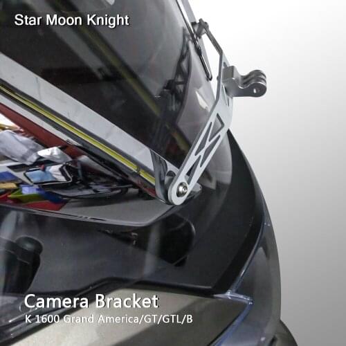 Motorcycle Driving Recorder BikeGP Recorder Holder For GoPro Camera Bracket CamRack For BMW K1600GT K1600 K 1600 B GA GT GTL