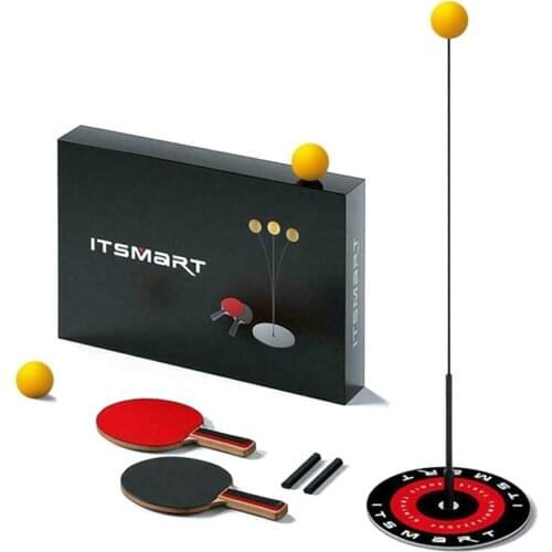Table Tennis Trainer Kids Toy Indoor Fixed Rebound Ping-pong Hitting Training Practise Tool