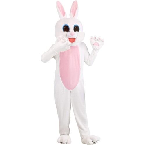 Rabbit Mascot Costume Cosplay Furry Suits Party Game Fursuit Cartoon Dress Outfits Carnival Halloween Xmas Easter Ad Apparel