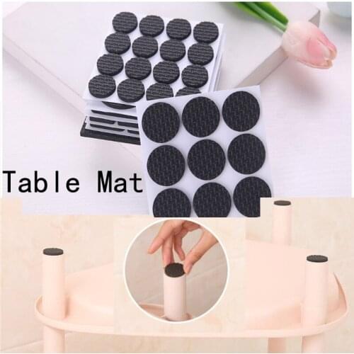 Table Chair Door Mat Anti-Skid Foam Protection Pad Home Indoor Furniture Leg Gaskets Table Chair Sofa Feet Mat No-Slip Pad
