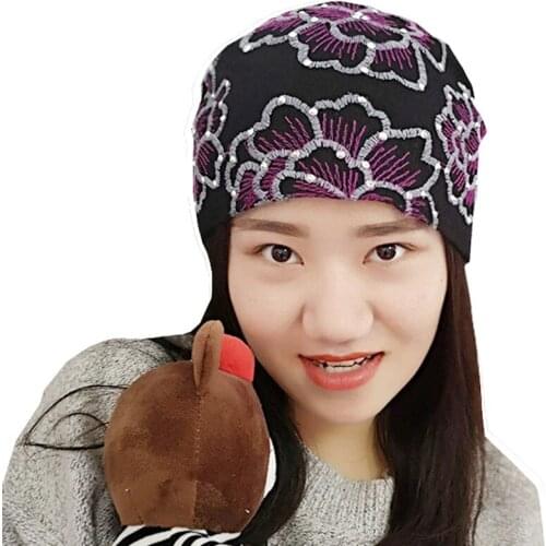 Summer womens hat spring and autumn HAT LACE thin hat fashion girls Hat Womens masked hat indoor sports Pullover hat