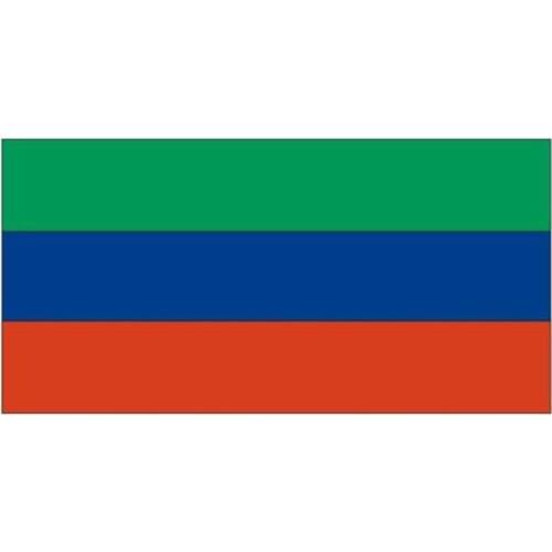 Hot Creative Dagestan Flag Car Sticker Windshield Bumper Motorcycle Decal High Quality KK Vinyl Cover Scratches Waterproof PVC