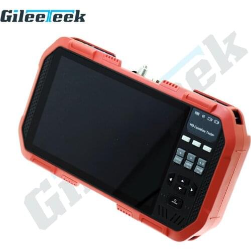 CCTV Tester Monitor DT-A86 7Inch H.265 4K IP camera tester 8MP TVI CVI 5MP AHD CVBS POE ONVIF RJ45 cable TDR test HDMI Input