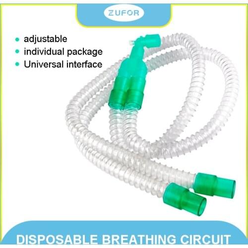 Disposable Breathing Circuit Smoothbore Type To Offer Simple Convenient Efficient Airway For Patient Medical experimenta