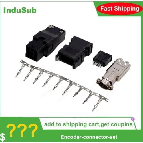 OEM MR-ECNM Encoder Connector HF-KP(B) HF-MP(B) IAK3 SERVO servo connector