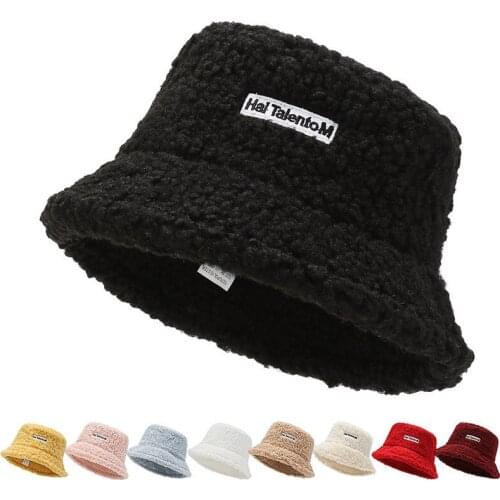 New Fashion Winter Hat Foldable Bucket Hat Women Faux Leather Solid Color Spring Sun Protection Hats For Women Fisherman Cap